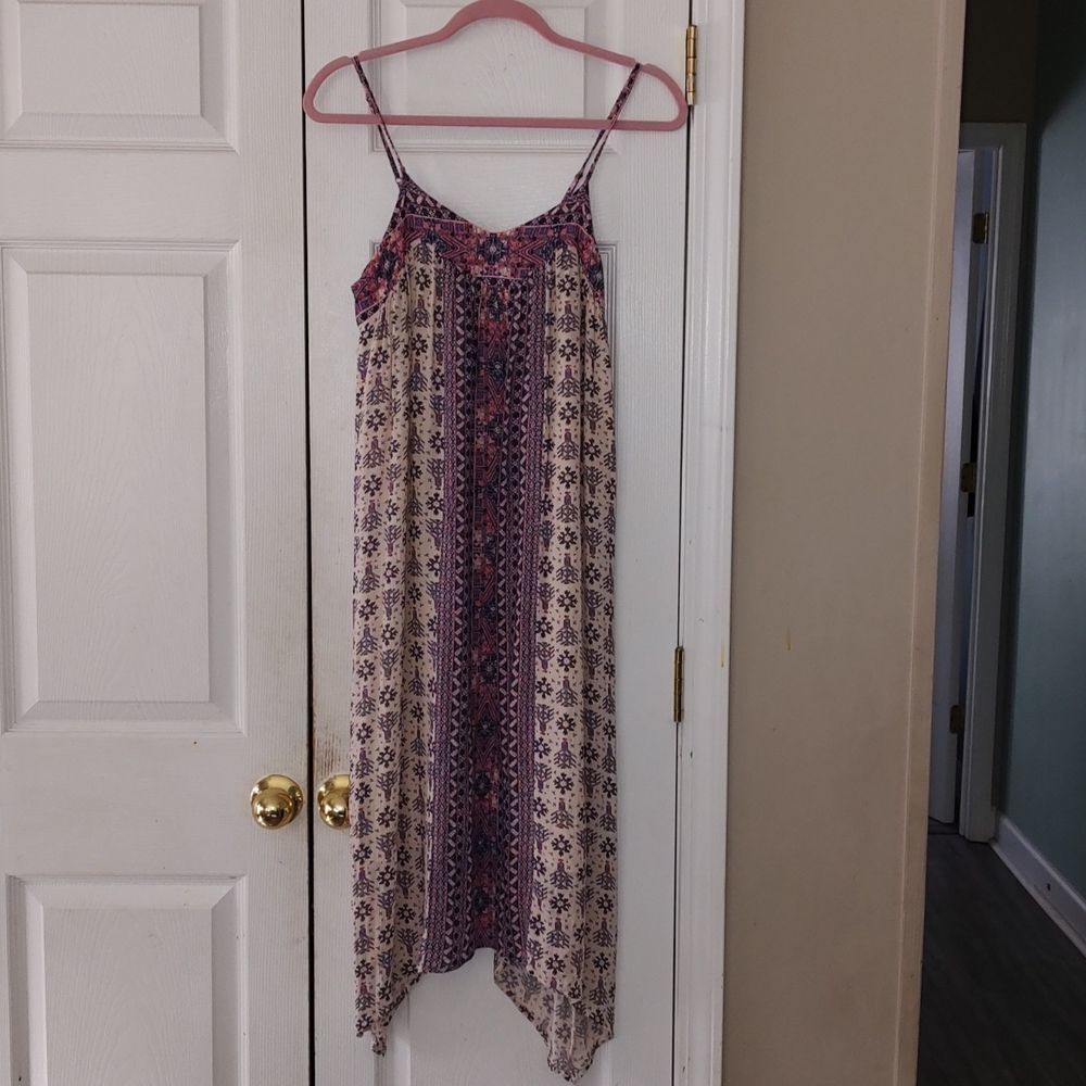 Lucky Brand spagetti strap dress Sz S EUC
